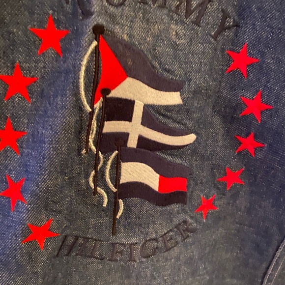 Tommy Hilfiger Denim Jacket size Large - Picture 2 of 4